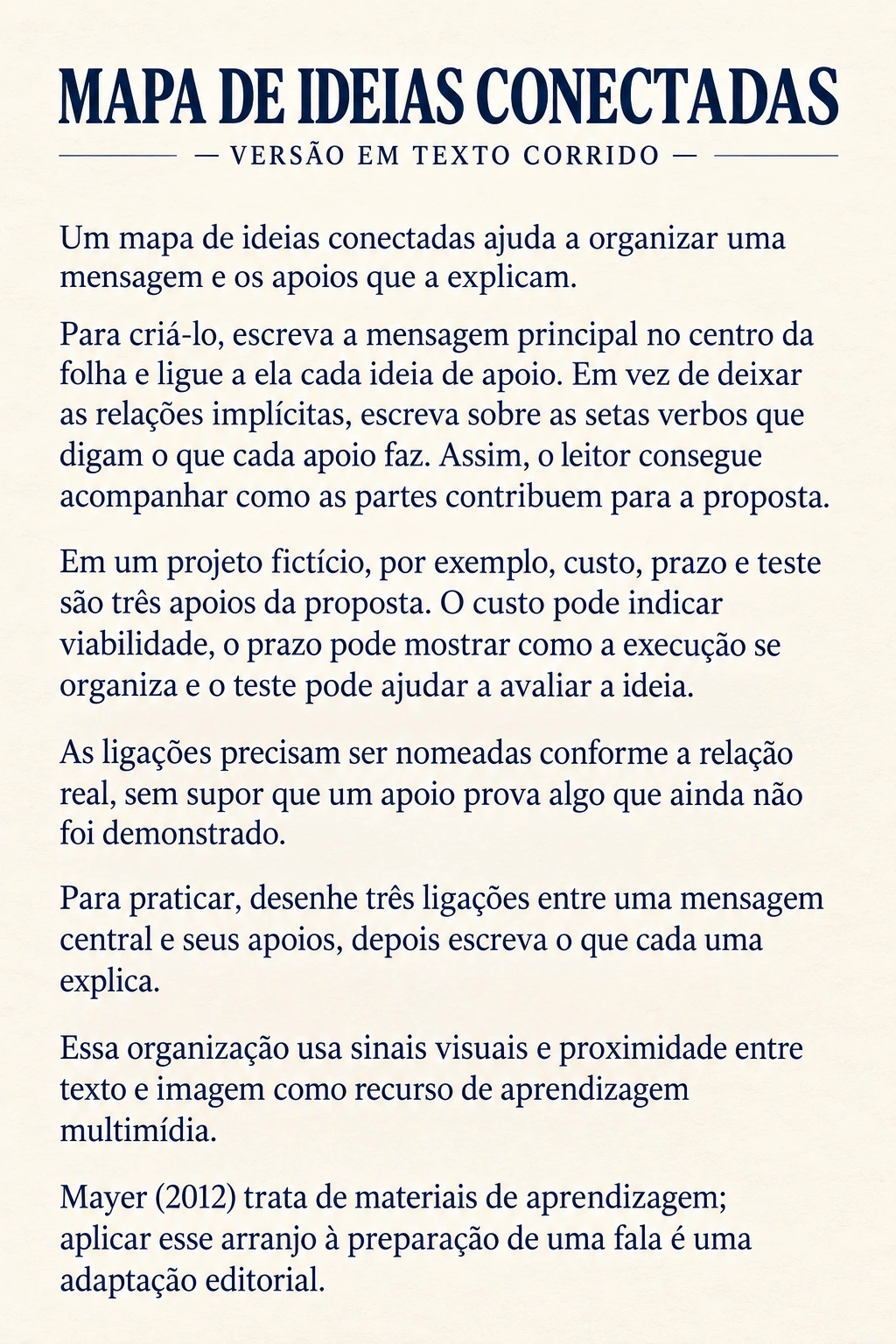 Texto corrido